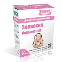 Закваска-пробиотик Нормофлор БакЗдрав